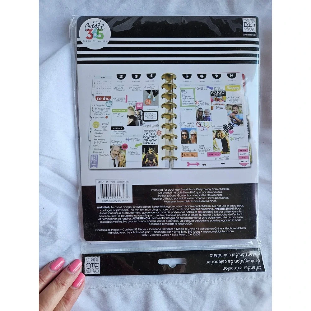 Planner CREATE 365 The Happy Planner Calendar Extensions Me & My Big Ideas NEW!